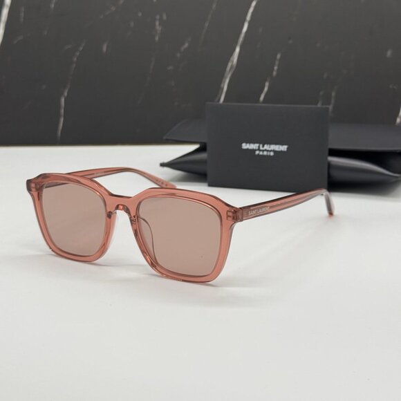 NEW SAINT LAURENT SL457 005 PINK WOMEN SUNGLASSES SAINT LAURENT SL 457 005 - Picture 2 of 11
